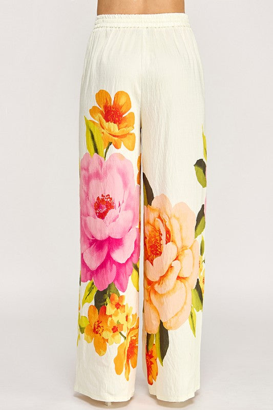 COASTAL BLOOM PANTS
