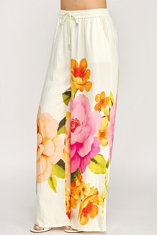 COASTAL BLOOM PANTS