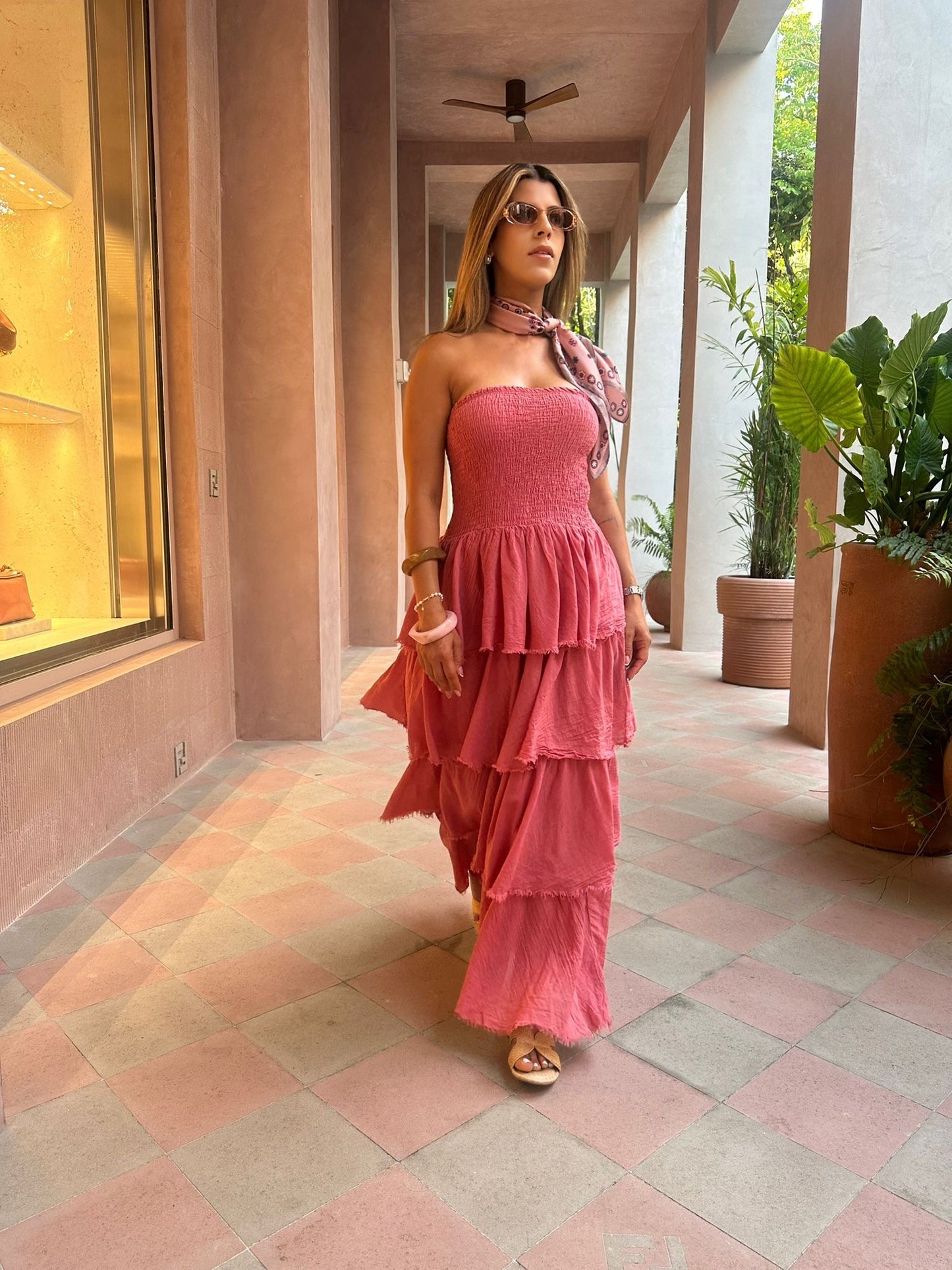 SUNSET STROLL MAXI DRESS
