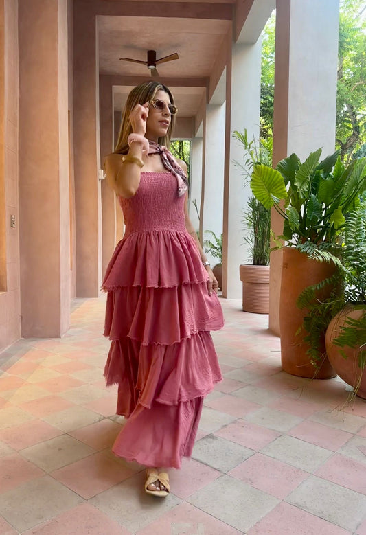 SUNSET STROLL MAXI DRESS