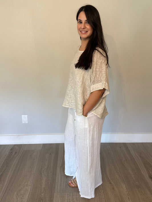 TIDE LINEN PANTS
