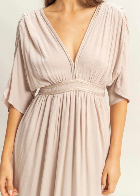 SAND SWEPT MAXI DRESS