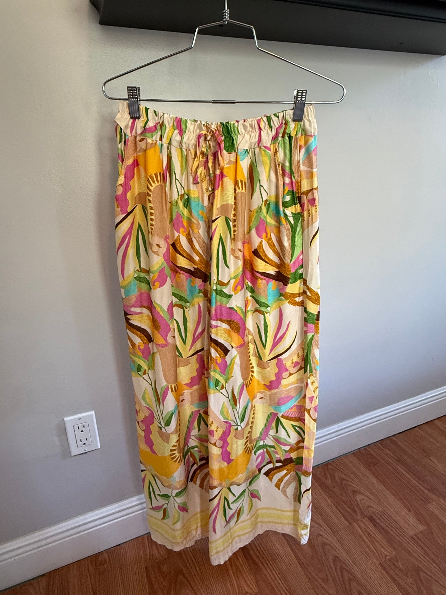 SUNSET PARADISE WIDE-LEG PANTS