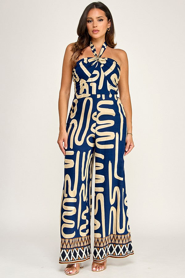 BOARDWALK BREEZE PALAZZO JUMPSUIT