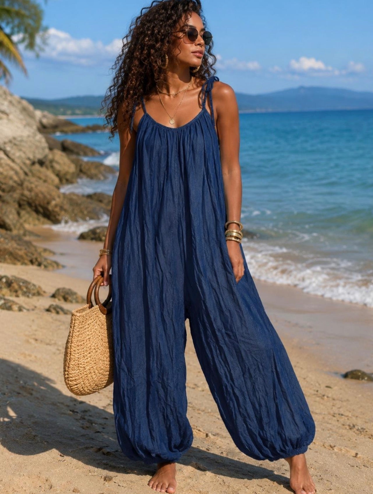 AZURE COAST ITALIAN JUMPSUIT