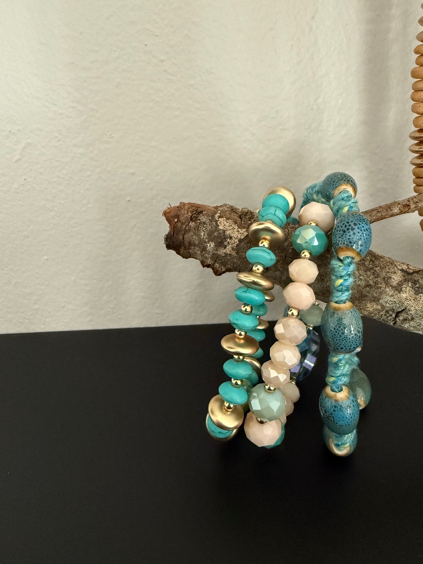 BIMINI BLUE BRACELET STACK