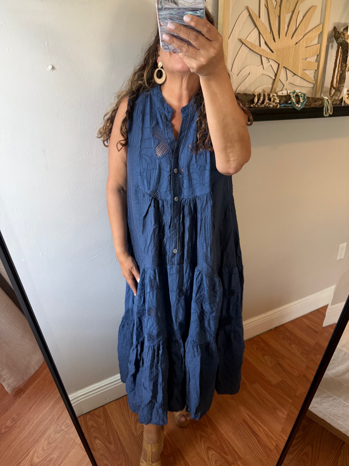 DEEP BLUE WATER DRESS