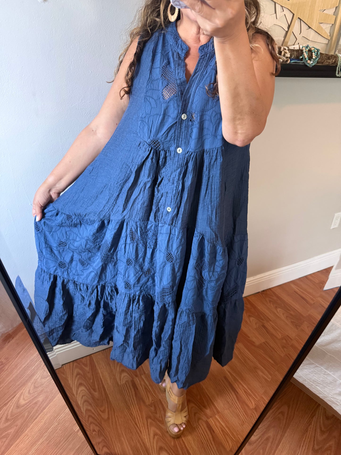 DEEP BLUE WATER DRESS