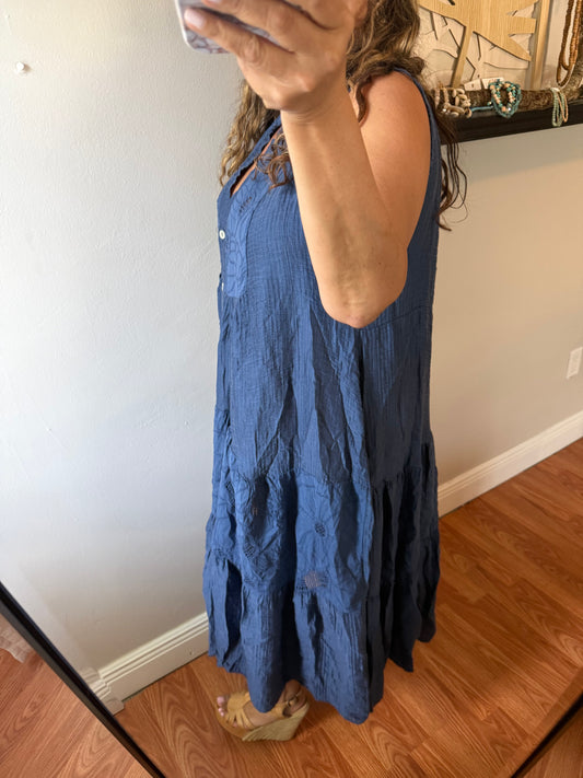 DEEP BLUE WATER DRESS