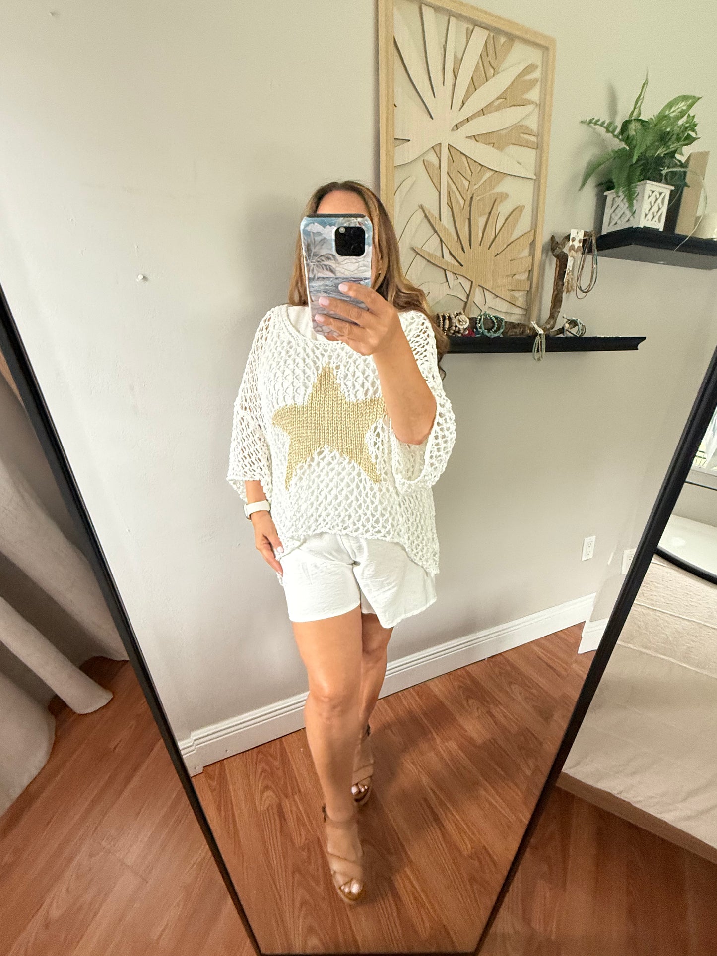 BEACH STAR ITALIAN CROCHET TOP