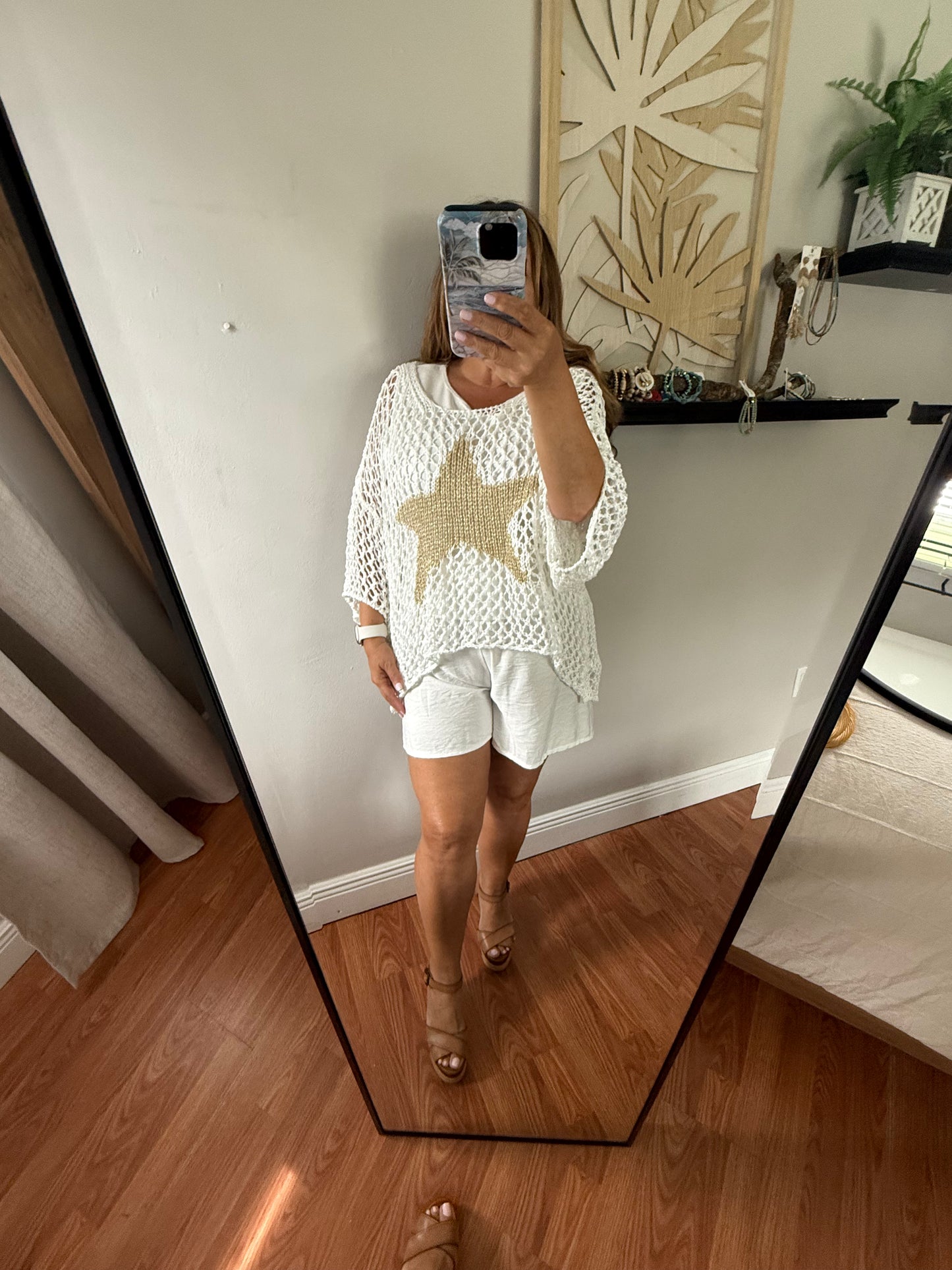 BEACH STAR ITALIAN CROCHET TOP
