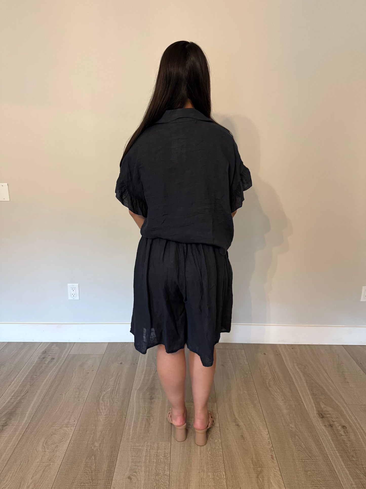 MIDNIGHT TIDE LINEN SET