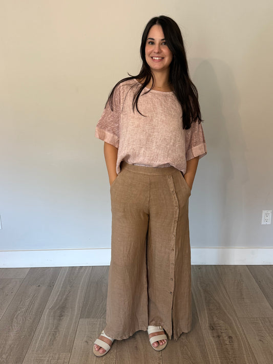 SAND DUNE LINEN PANTS