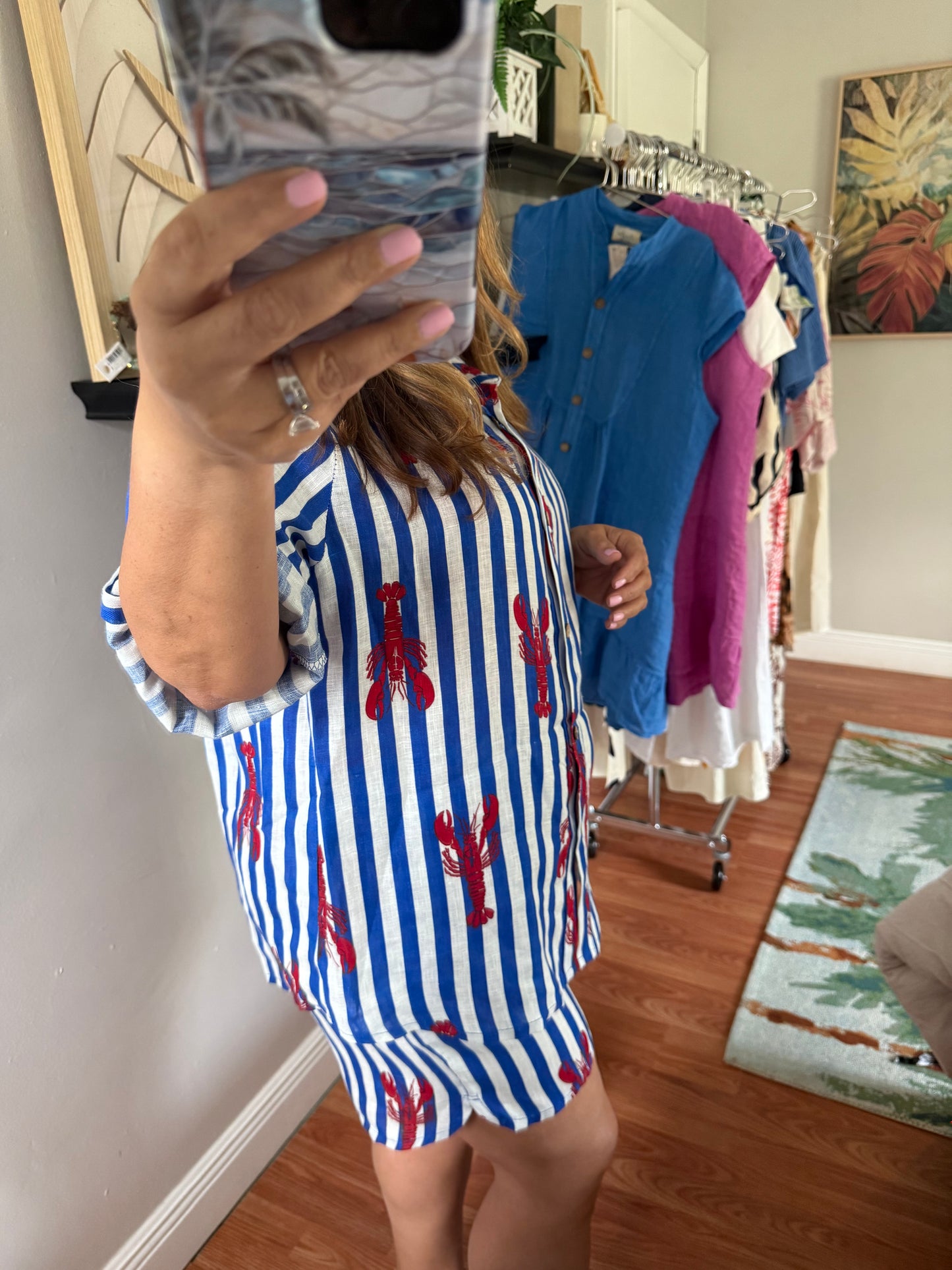 COASTAL CATCH BLOUSE